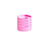 Fuqimanman2020 5 PCS Breast Cancer Awareness Silicone Bracelets Set for Women Pink Ribbon Wristbands Hope Faith Strength Courage Cancer Survive Comfort Inspiring Accessories Gifts Party Supplies, S