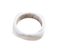 Fuqimanman2020 Acrylic Open Cuff Bangle Colorful Simple Geometric Transparent Resin Bracelet Jewelry, 5 UK, Resin, no gemstone