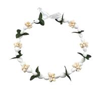 Fuqimanman2020 Colorful Hawaiian Graduation Kukui Nut Leis Necklace 2026 Chunky Acrylic Flower Heart Shell Beads Necklace for High School College Graduation Party Accessories, Adjustable, Acrylic, No