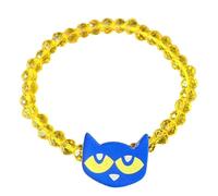 Fuqimanman2020 Funny Back to School Bracelet Handmade Dr. Seuss Day Red Hat Fish Bead Bracelet Back to School Graduation Teacher Appreciation Day Student Librarian Gift, S, Zinc, no gemstone