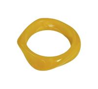 Fuqimanman2020 Irregular Square Resin Bangle Bracelet Acrylic Retro Colorful Chunky Geometric Bracelets for Women
