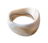 Fuqimanman2020 Resin Irregular Geometric Bangle Bracelets Acrylic Wide Chunky Bangle Bracelets for Women, 5 UK, Resin, no gemstone