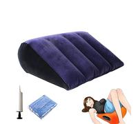 Fuqmie Pillow, Sensual Position Pillow, Portable Wedge Pillow Inflatable Cushion, Enhance Connection and Comfort with Portable Inflatable Wedge Pillow for Couples (A)