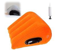 Fuqmie Pillow - Wedge Pillow Fuqmie, Fuqmie Pillow Position Pillow is Designed to Enhance Connection and Comfort, Revolutionizing Your Experiences (Blue) (Orange)