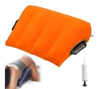 Fuqmie Pillow, Wedge Pillow Fuqmie Portable Inflatable Pillows, Sensual Position Pillow is Designed to Enhance Connection and Comfort for Couples (Orange)