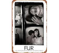 Fur: An Imaginary Portrait of Diane Arbus Movie Poster Retro Metal tin Sign Halloween Tin Sign,Cave,Bar,Club, Home Wall Art Metal Tin Sign 8x12 inches