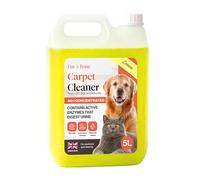 Fur & Bone - 5 Litre Pet Disinfectant - Enzyme Cleaner & Floor Cleaner for Pets, Home, Kennels & Artificial Grass - Cleaning Products for Pet Stains, Cat & Dog Urine, Odours - Fresh Lemon Fragrance