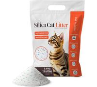 Fur & Bone Silica Cat Litter 7.6L Non Clumping Crystal Litter -Odour Control & Low Dust Fast Drying Cat Litter