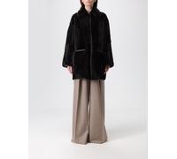 Fur Coat MAX MARA Woman color Brown - Size: 42 - female