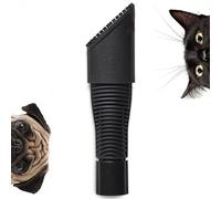 FUR-EEL Pet Hair Remover Hoover Attachment | Universal Fit for 32-38 mm Hoover Tubes | For Car Seats, Boot, Mats & Corners | Removes Dog & Cat Hair, Dust, Lint & Sand | Soft Rubber Lamellae