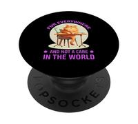 FUR EVERYWHERE AND NOT A CARE IN THE WORLD PopSockets Adhesive PopGrip