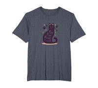 Fur Fur Real Friends Cat Paw Print Pet Lover T-Shirt, Men's Big and Tall, Heather Blue, 2X Tall