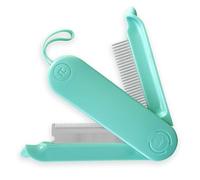 Fur Magic Foldable Deshedding & Dematting Comb Grooming Brush for Dogs Cats