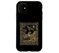 Fur Seal Tarot Card Celestial Constellation Case for iPhone 11