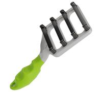 FUR4 deShedding Dog Brush for Short Hair Dogs - Dog Grooming Tool with 4 Composite Carbon Fiber Edges to Remove Loose Fur & Reduce Shedding - Gentle & Effective Grooming Brush for Short Hair Dogs