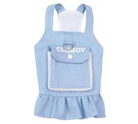 Furbabycare Elegant Princess Dog Sweety Style Sling Dress with Bow for Small, Extra Small Dog Teddy, Pug, Chihuahua, Shih Tzu, Yorkshire Terriers C-Dress XS