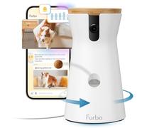 Furbo 360° Dog Camera & App [Subscription Required at Setup to Activate] | 1080p Pet Camera with Colour Night Vision, 2-Way Audio & Bark Alerts - Toss Treats via Phone App to Ease Separation Anxiety
