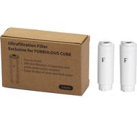 Furbulous【E-Commerce Eye-Catching】2 Packs! FURBULOUS Cube Automatic Pet Water Dispenser Ultrafiltration Filters
