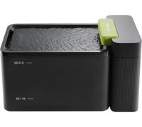 Furbulous True Clean-Drinking Automatic Pet Water Fountain with Ultrafiltration, 316 Stainless Steel & BPA-Free, 3.3L/112oz Large Capacity, Dual-Mode Quiet Dispenser for Cats and Medium Dogs (Black)