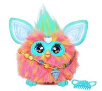 Furby Coral Interactive Plush Toy - English Version, 6 inch