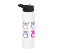 Furby Fur Bae Line Up Stainless Steel Insulated Water Bottle