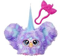 Furby Furblets Groo-Vee Mini Electronic Plush Toy, Purple and Blue