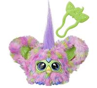 Furby Furblets Too-Koo Mini Electronic Plush Toy with Sounds for Kids, Interactive Talking Collectible, Soft to the Touch, Brown