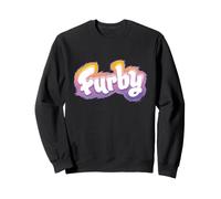 Furby Modern Fluffy Logo 90s Toy Sweatshirt