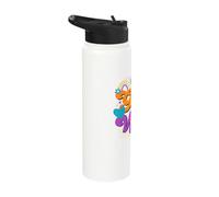 Furby Retro Good Vibes Stainless Steel Insulated Water Bottle