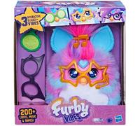 Furby Vibes Blue Razz Interactive Electronic Plush Toy for Girls & Boys 6+