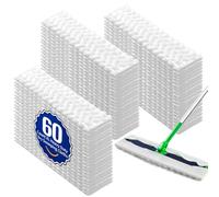 FURCIELOS 60 Count XL Pet Dry Sweeping Cloth Refills for Swiffer Sweeper XL Mop, Unscented Heavy Duty Dry Pads Refills for Multi-Surface Floor Cleaning