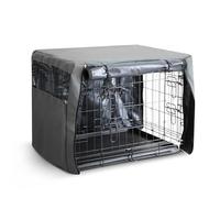 Furdreams Premium Cover for 48 Inch Dog Crate - Polyester with PVC Coating, Two Rolling Doors & Breathable Mesh Windows - Easy Installation & Machine Washable - Cage Cover for Puppy Training (XXLarge)