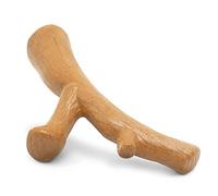FurDreams Washable Dog Stick Chew Toy, Durable Teeth Cleaning Dental Chewing Bone for Puppies, Extreme Tough Toy for Aggressive Chewers, Real Bacon Flavour Chew Stick (Small, Light Brown)