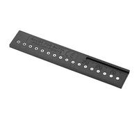 FUREIN SMILE Dental Measuring Ruler, Precision, Metal, Injection Molded Plastic, 12482706031