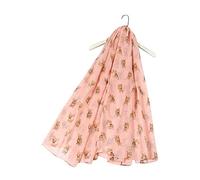 FUREVER GIFTS Chihuahua Dog Scarf Pink Cotton Blend 180cm x 90cm 1 Piece