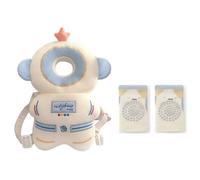 Furforstk Baby Head Protector Backpack, Baby Backpack Head Protector with Knee Pads for Babies Crawling, Baby Doesn't Fight Back, for Toddlers to Crawl and Learn to Walk (Astronaut)