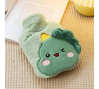 Furforstk Dinosaur hot Water Bottle, hot Water Bottle Kids Removable and Washable hotwater Bottles for Pain Relief for Stomach, Back, and Legs, Best Gift, Cute Animal Shape