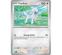 Furfrou 051/063 Common Reverse Holo Pokemon Card (SV Shrouded Fable)