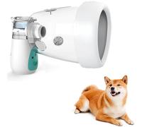FURGUARD Dog Nebulizer Nebulizer and Inhalation Mask Low Noise for Dogs Green (M)