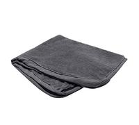 FurHaven Pet Dog Bed Cover - Deluxe Mat Snuggle Terry and Suede Traditional Foam Mattress Pet Bed Replacement Cover for Dogs and Cats, Gray, Jumbo Plus