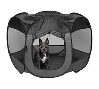 Furhaven Pop Up Playpen Pet Tent Playground - Gray, Small
