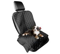 Furhaven Universal Water-Resistant Quilted Single Car Seat Protector - Black, One Size
