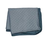 FurHaven Water-Resistant Indoor-Outdoor Convertible Quilt Top Mattress Dog Bed Replacement Cover - Calm Blue, Jumbo (X-Large)