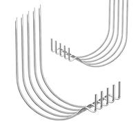 FURHUA 20pcs Super Hook Picture Hangers and Office Pack, Drywall Hooks for Hanging Pictures, Wall Hooks, Picture Hangers, Picture Hanging Kit，Hang Art, Clock, Shelves, Mirrors