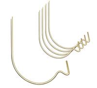 FURHUA Stronger Super Hooks Picture Hanger, Hang Art, Clock, Shelves, Mirrors, Frames, or Planters for Home and Office Decorations-Aeneous 20pcs