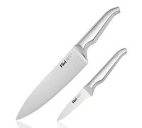 Furi Pro Classic Knife Set 2 pc, Beautiful Black Carded Gift Box with Two Premium Knives for a Superior Cutting Performance, Stainless Steel Blades, Ergonomic Reverse-Wedge, Anti-Fatigue Handle