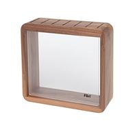 Furi Pro Vault Knife Block with Acrylic Viewing Panel, 7 Universal Slots, organise Your Knives in The Positions That Suit You Best, Anti-Slip feet for a Secure Hold, Designed in Australia