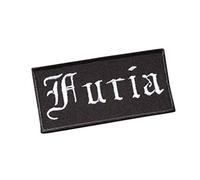 Furia Black Death Doom Metal Various es5 Embroidered Iron on Applique Souvenir Accessory