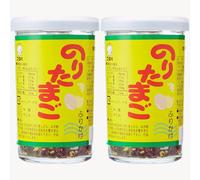 Furikake Seasoning - Japanese Seasoning Seaweed Spice for Rice, Egg, and Sushi 60g - Pack of 2 - Futaba Nori Tamago + Uplabel Creations 35ml Measuring Scoop