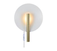 Furiko Wall Lamp Brushed Brass